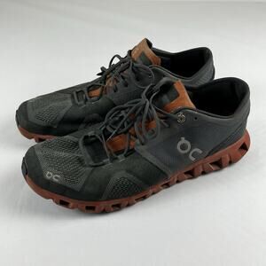 On Cloud X Running Sneakers 40.99241 Rock/Rust US Men’s Sz 12.5